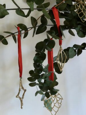 Xmas Jul SET - 3 Decorazioni Natalizie