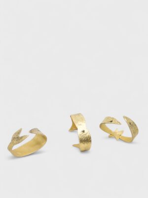 Table SET - 3 portatovaglioli Pesce